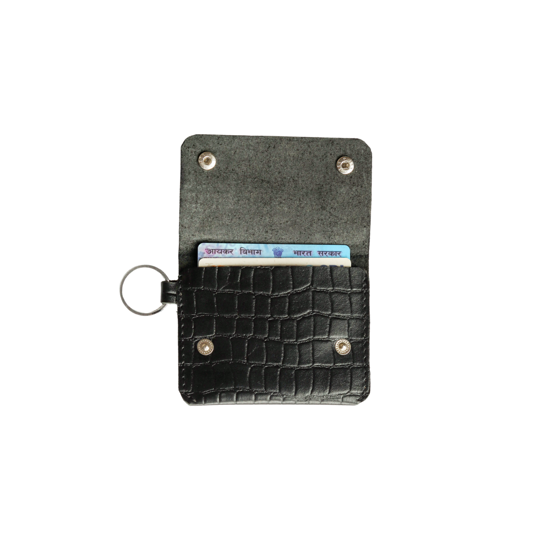Grip Clip Card & Key Holder Ebony Black
