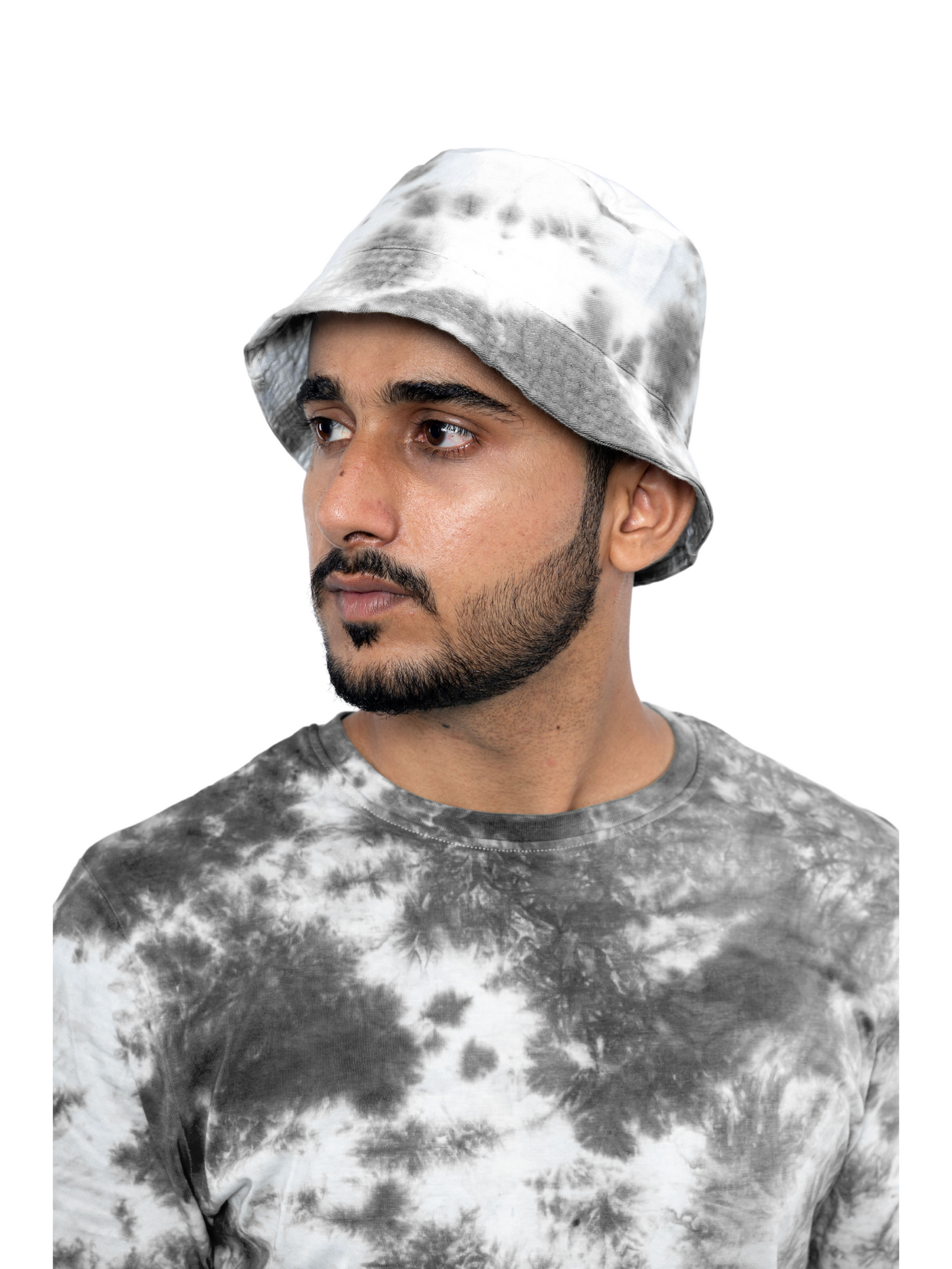 Blue Tie & Dye Bucket Hats - Men
