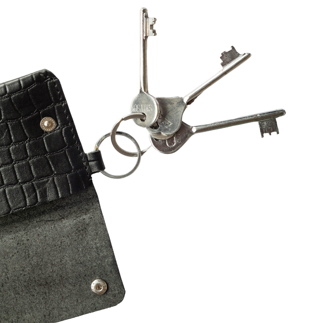 Grip Clip Card & Key Holder Ebony Black
