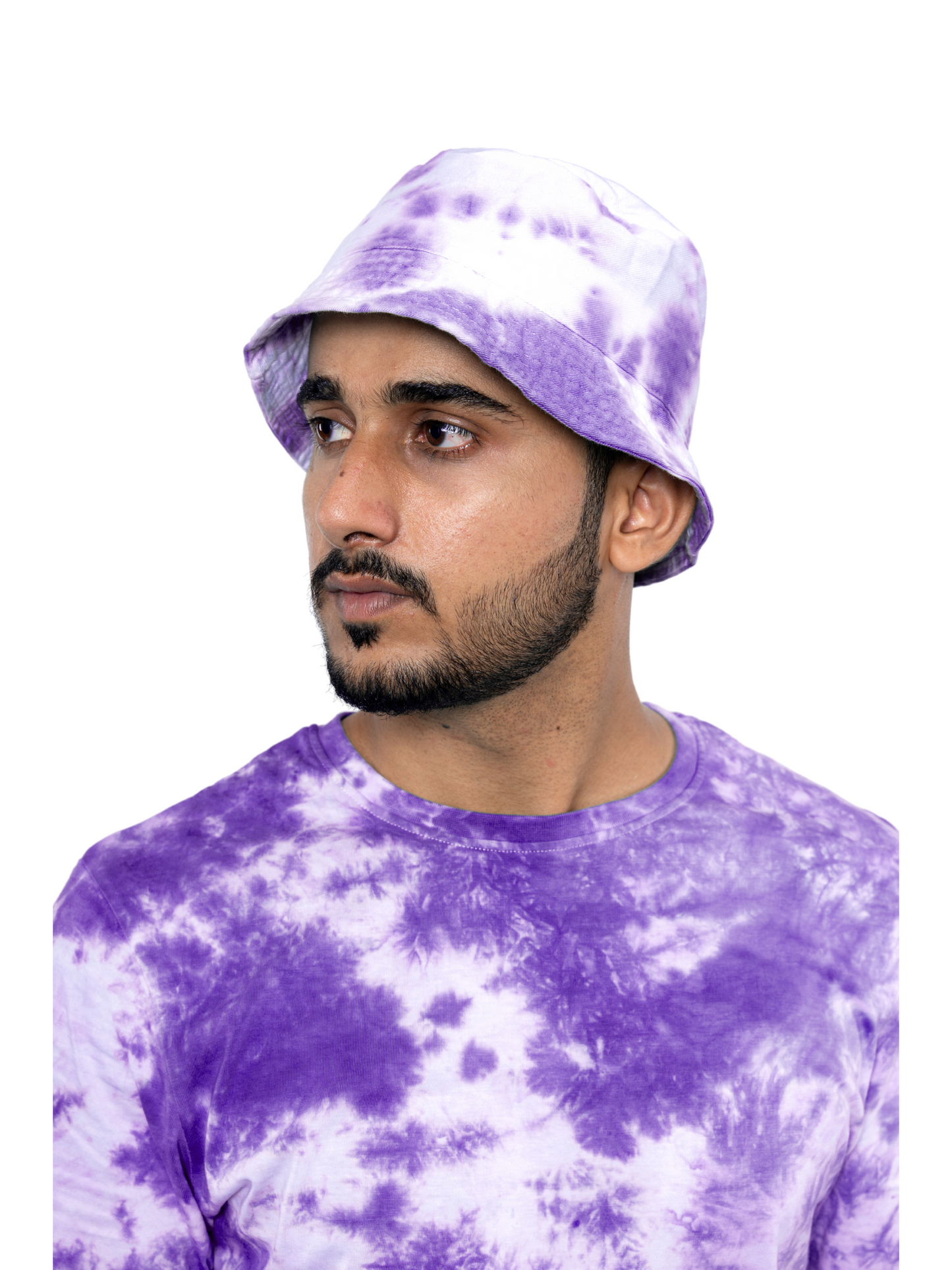 Blue Tie & Dye Bucket Hats - Men