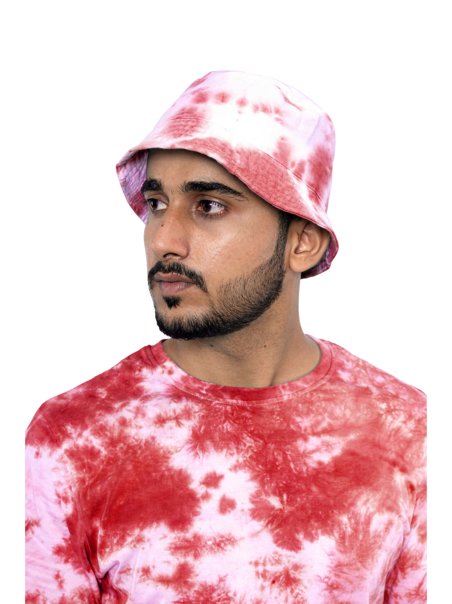 Blue Tie & Dye Bucket Hats - Men