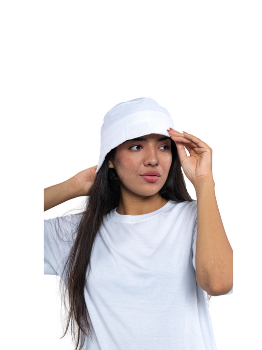White Tie & Dye Bucket Hats - Women